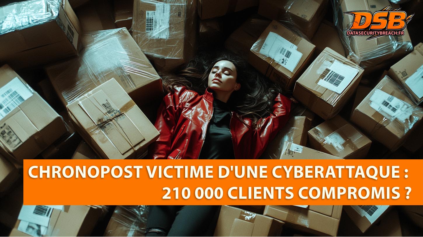 Chronopost victime d’une cyberattaque : 210 000 clients compromis ?